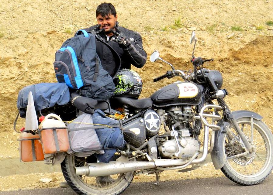Rajath Shenoy on his expedition