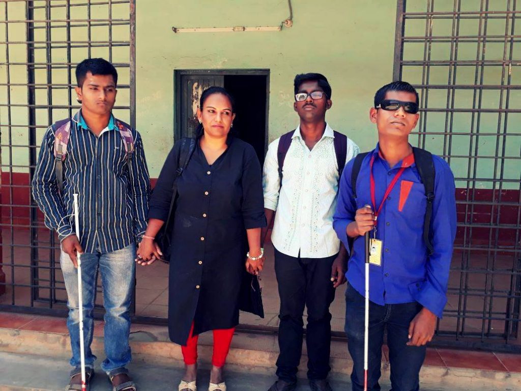Pushpa Preeya with her candidates